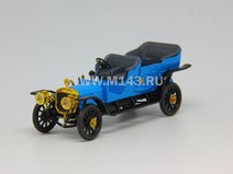 Руссо-Балт С24-30, дубль-фаэтон 1909 (синий)