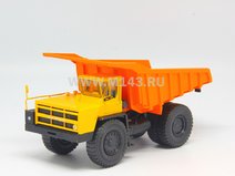 БелАЗ 7523 карьерный самосвал (жёлто-оранжевый)