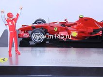 F1 Ferrari Kimi Raikkonen World Champion edit 2007 г.