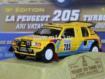 Peugeot 205 T 16 - 1987 Vatanen / Giroux