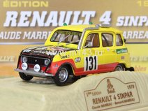 Renault 4 SINPAR Claude - Bernard MARREAU - 1979