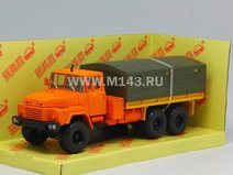 КрАЗ 260 бортовой с тентом 1979-89г (оранжево-жёлтый)
