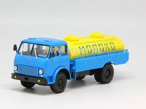 МАЗ 500Б АЦПТ-5,6 цистерна Молоко (жёлто-голубой)