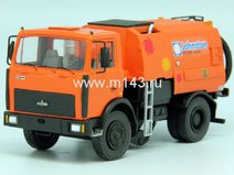 МАЗ-5433 Johnston VT650 (пылесос) оранжевый