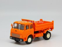 МАЗ 5549 самосвал 1977г (оранжевый)