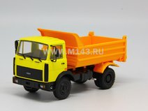 МАЗ 555102 самосвал 1991-99г (жёлто-оранжевый)