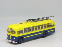 МТБ-82Д троллейбус (жёлто-синий) 1947