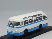 ЛАЗ 695Е бело-голубой
