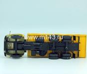 МАЗ-516Б борт с тентом (желтый) (выставочный)