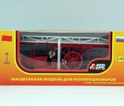 ЛГПО пожарная лестница ЗИС-11 с открытой кабиной