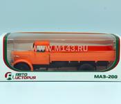 МАЗ-200 бортовой (оранжевый)