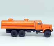 КрАЗ 255 (бочка) с прицепом (бочка) оранжевая
