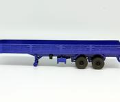 МАЗ 9397 полуприцеп бортовой (синий)