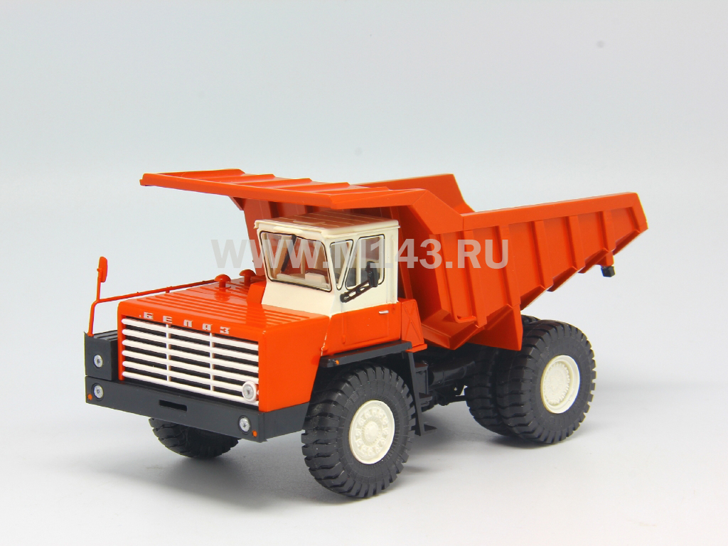 MD Models БелАЗ 540 (серо-оранжевый)