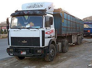 By.Volk АЦ-11 ГРАЗ на шасси МАЗ 83781-051 с тягачом