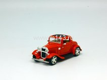 FORD 3 Window Coupe 1932 (красный)