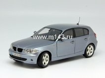 BMW 1 (2004) серебристая