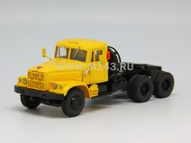 КрАЗ 258Б тягач 1969-77г (жёлтый)