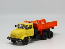 КрАЗ 6510 самосвал 1985-94г (бежево-оранжевый)