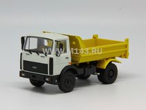 МАЗ 5551 самосвал 1991-97г (серо-жёлтый)