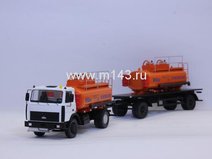 АЦ-11 ГРАЗ на шасси МАЗ 83781-051 с тягачом