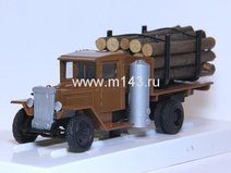 ЗИС-41 газогенераторный с кузовом (коричневый)