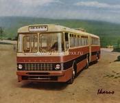 Икарус-180, красно-черный (Болгария)