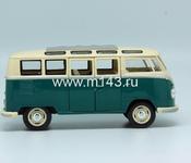 Volkswagen автобус (бело-зеленый)