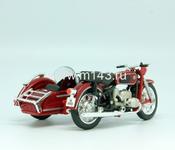 BMW R69S с коляской (красный)