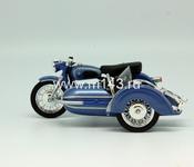 BMW R69S с коляской (синий)