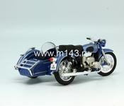 BMW R69S с коляской (синий)