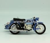 BMW R69S с коляской (синий)