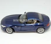 BMW Z4 синяя (складываемая крыша)