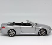 BMW M6 серебристая (съёмная крыша)